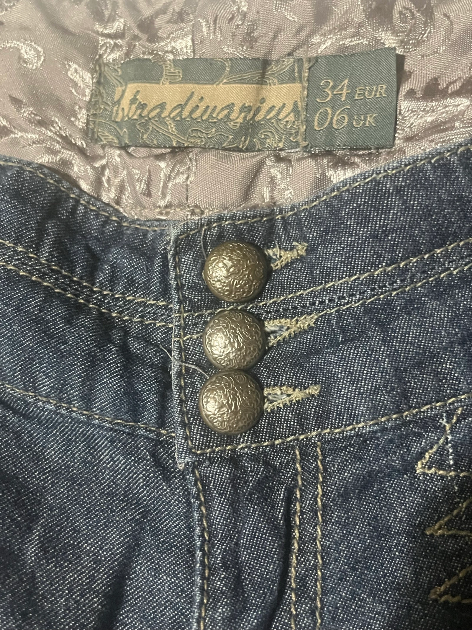Vintage Stradivarius Low-Rise Y2K Jeans Maat 34 – photo 3